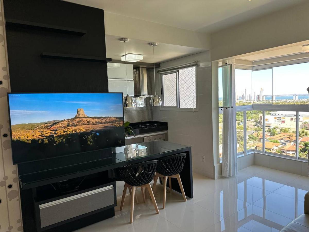 Apartamento Horizonte Azul, Vista Lago, Proximo Ao Shopping ปัลมัส ภายนอก รูปภาพ